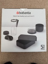 Brabantia Make & Take Breakfast & Lunch Set Of 3, BNIB
