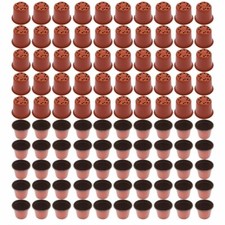 100/200 Plant Pots Plastic