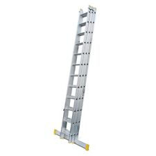 Lyte Extension Ladders Triple / 3 Sections Trade BS EN131-2 British Made NELT