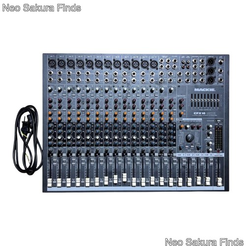 Mackie cfx16 mk2 analog mixer - cfx16,