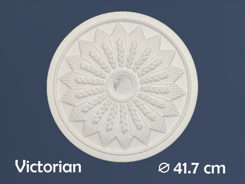 Ceiling rose polystyrene - rose,