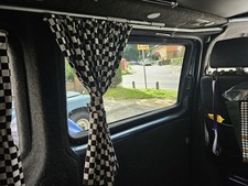 VW T5 T6 set of curtains and rails, see photos and description 