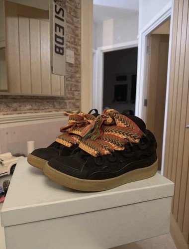 Lanvin curb sneakers - lanvin,