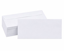 DL PLAIN WHITE Self Seal