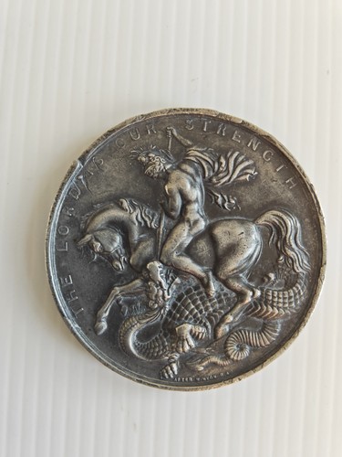 George slaying the dragon - st,