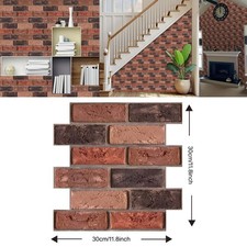 10-50Pcs 3D Wall Panels Faux