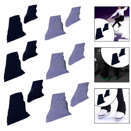 Ice skating leg warmers - leg, figure