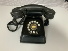 Vintage Bakelite & Metal Dial Telephone - Unusual Design, which was ‘converted’
