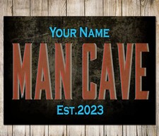 PERSONALISED Man Cave Sign
