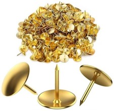 900 x Drawing Pins Large Brass Thumb Tack Office school Art Craft