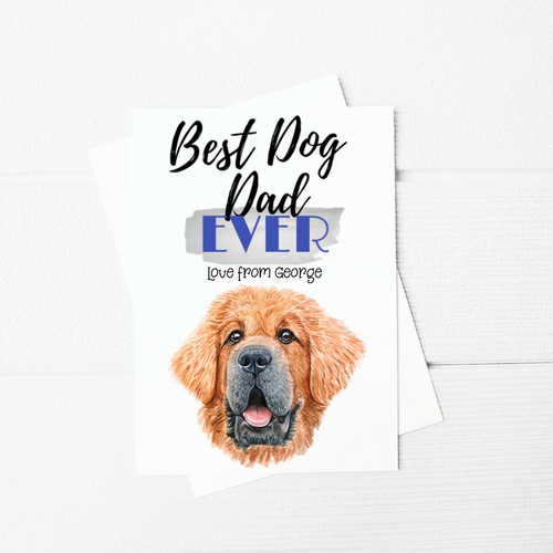 Best dog dad - dog,