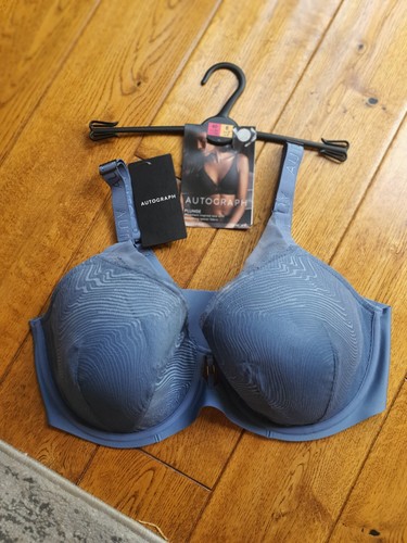 Blue bra autograph - bra, by