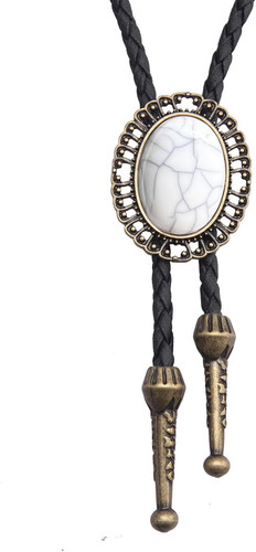 Western cowboy bolo tie - cowboy,