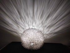 Dunelm Silver Metal Urchin Ceiling Light Shades / Lamp Shades