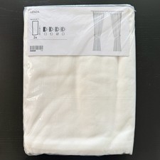 NEW Ikea Lenda Curtains White