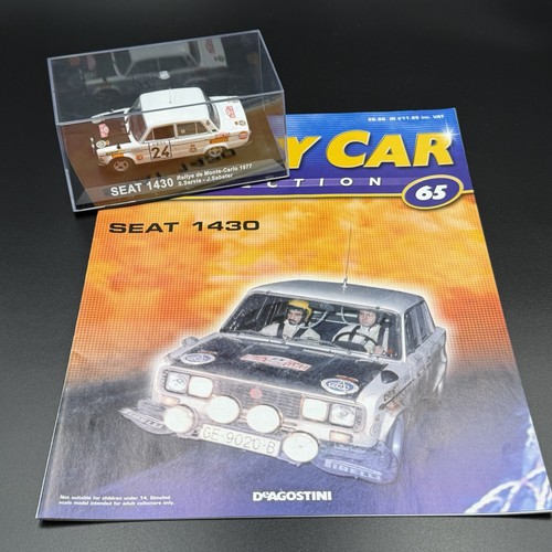 Deagostini rally car - rally, #65