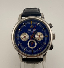 Raoul U Braun - Automatic 21 Jewels - Black leather watch