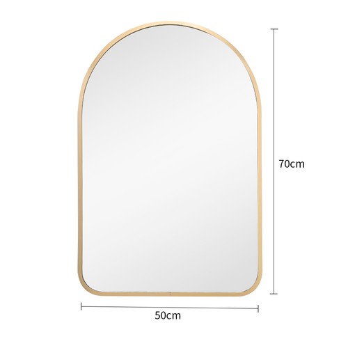 Modern arch bathroom - arch, mirror
