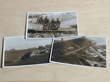 3 x Postcards 1913 RFC Plane
