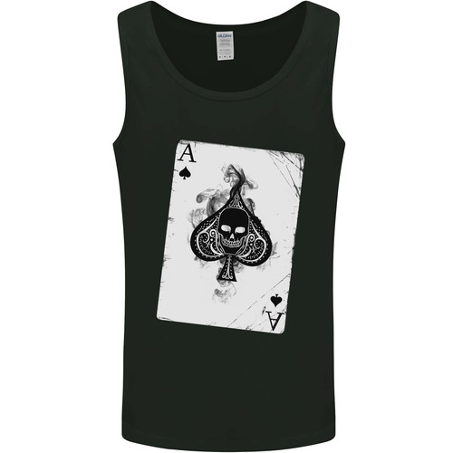 Smokinig ace spades skull - ace, of