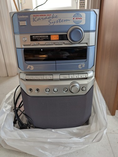 Goodmans karaoke machine with - goodmans,