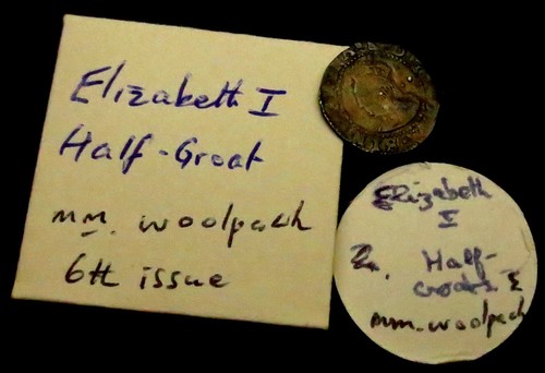 X085 elizabeth 1st hammered - x085:,