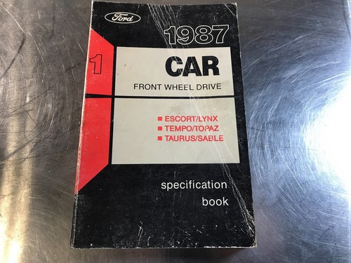 1987 ford fwd car - fwd,