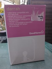 Matt White Modern Bedside Desk Lamp Reading Craft Night Light Free Standing