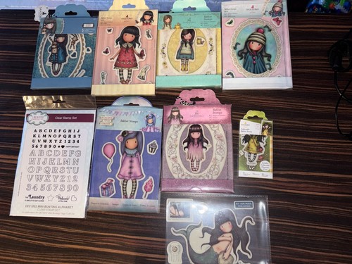 Santoro gorjuss girl stamps - santoro,
