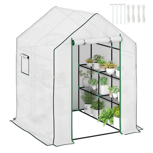 Outsunny walk greenhouse - outsunny, walk-in