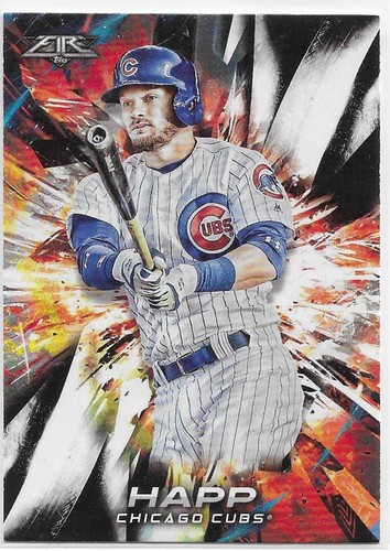 2018 topps fire ian happ - -,