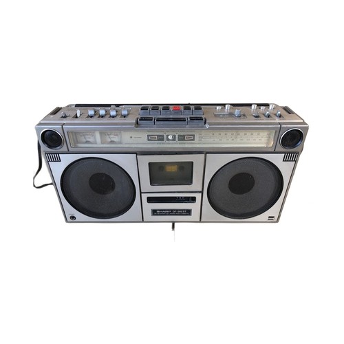 Sharp 202st vintage - gf-202st, boombox