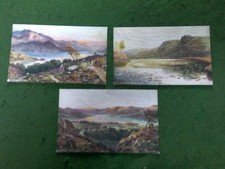 SCOTLAND X3 Scottish Lochs art