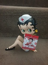 Betty Boop 19cm Sitting Nurse Collectable Figurine no original box or packaging 