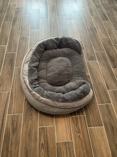 Oval lounger dog - bed, for