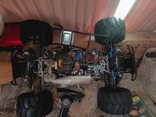 1/5 hpi blackout mt 2 stroke monster truck zennoah g320rc engine 