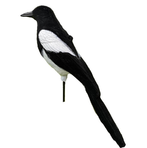 Magpie decoy flocked full - magpie,