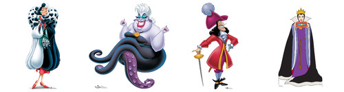 Disney villains cruella ursula - disney,