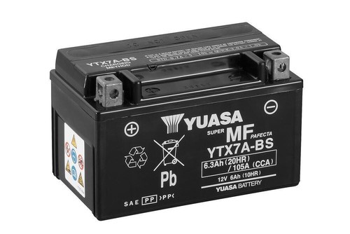 Yuasa battery ytx7a lexmoto - battery,