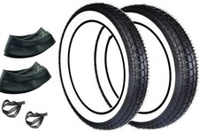 Whitewall Tire Set