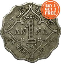 1 INDIAN ANNA COIN - CHOICE OF DATE FROM 1906-1947- INDIA