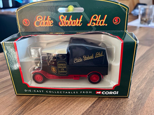 Corgi eddie stobart ltd van - eddie,