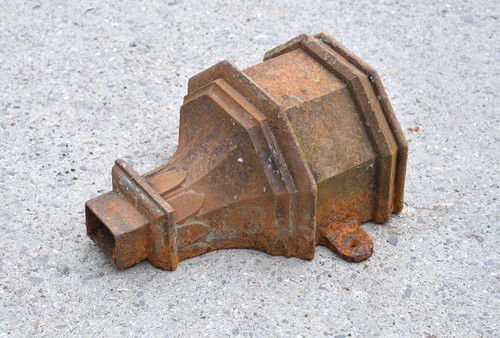 Old large cast - large, iron