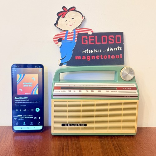 Vintage jealous radio g16 250 - jealous,