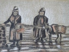Signed Ken Stewart Pastel