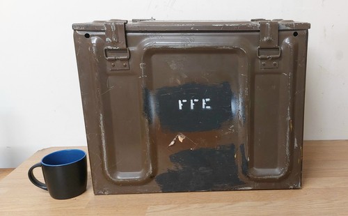 British army ammunition box - british,