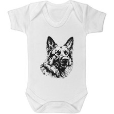 'German Shepherd Portrait'