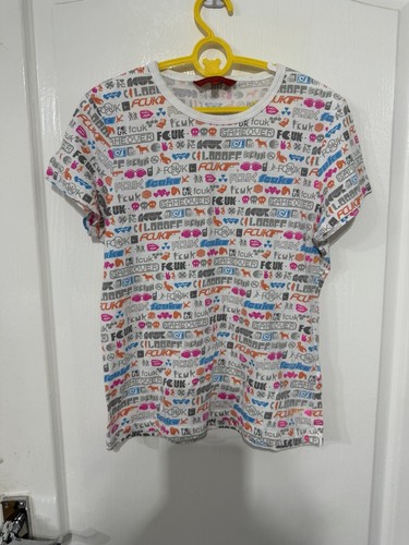 Fcuk jeans tshirt size large - tshirt,