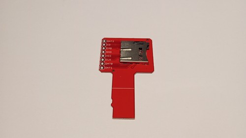 Micro card breakout sniffer - card,