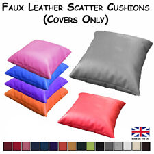 Scatter Cushions Faux Leather